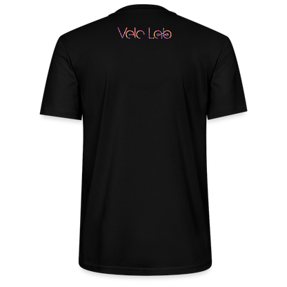 Velo Lab Colour splash Logos -T-shirt Men - Schwarz