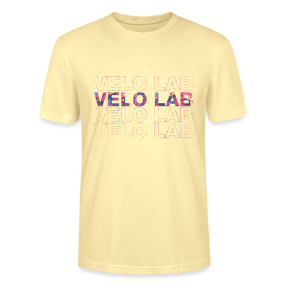 Velo Lab Colour splash Logos -T-shirt Men - Creme