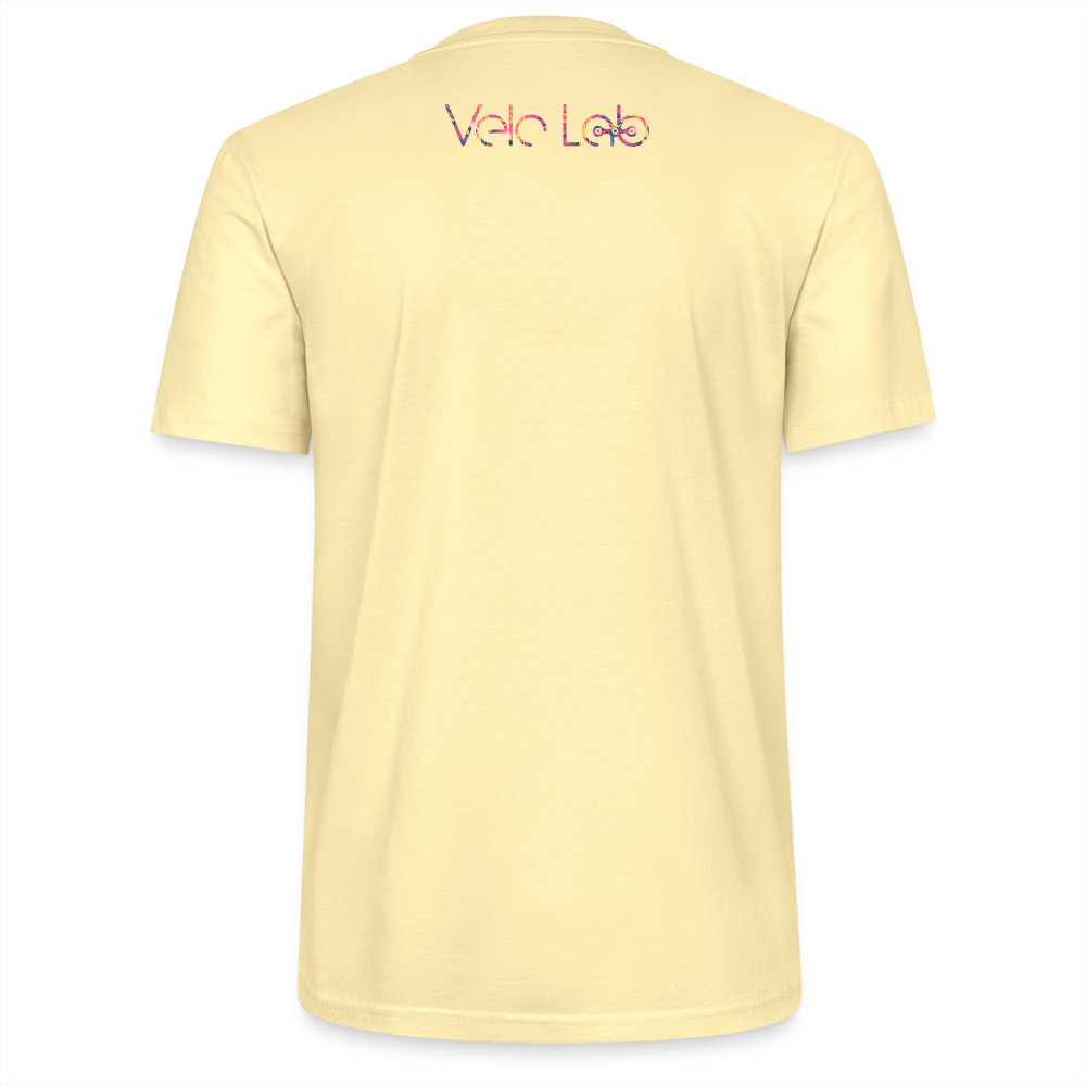 Velo Lab Colour splash Logos -T-shirt Men - Creme