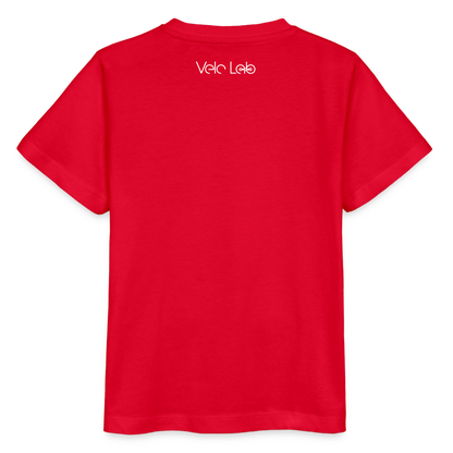 Kinder Pedal Power Bio-T-Shirt - Rot