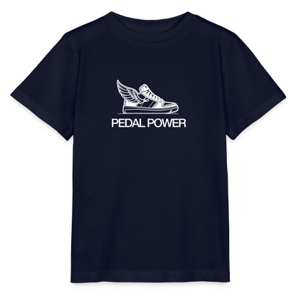 Kinder Pedal Power Bio-T-Shirt - Navy