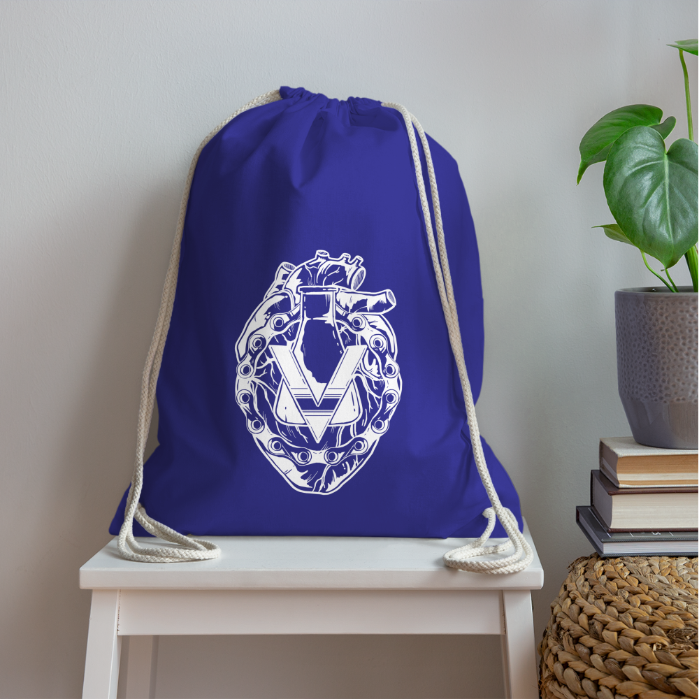 Drawstring Bag - royal blue
