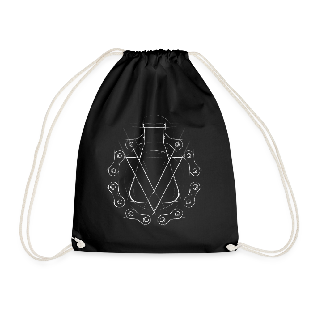 Drawstring Bag - black