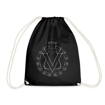 Drawstring Bag - black