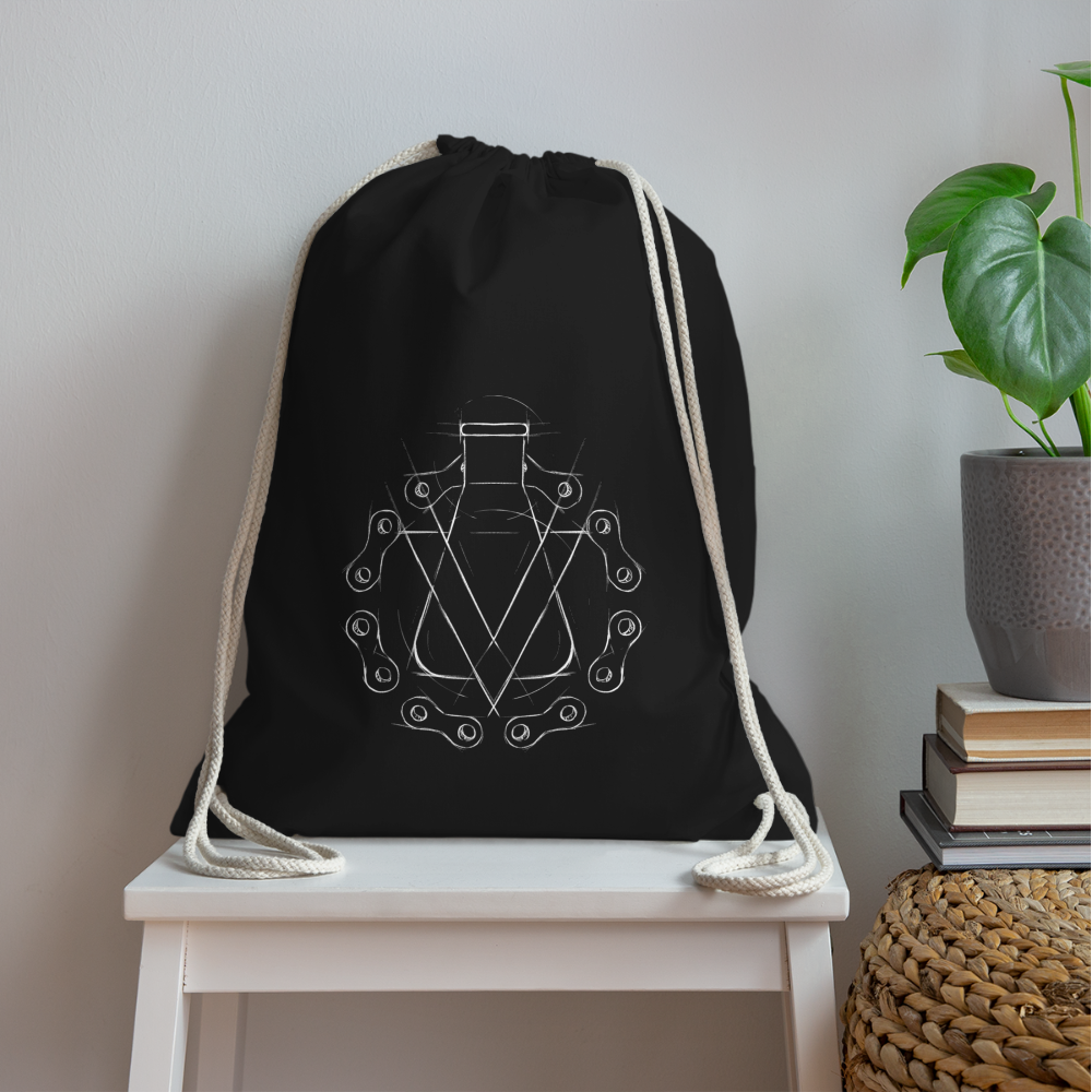 Drawstring Bag - black